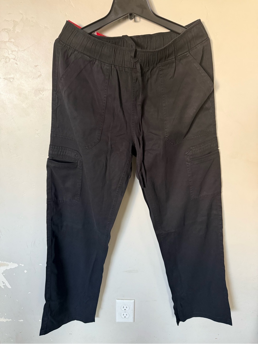 Buffalo David Bitton Black Cargo Jogger Pants